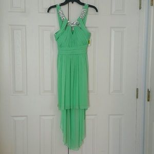 NWT City Triangles Size 9 Embellished Hi-low Dress